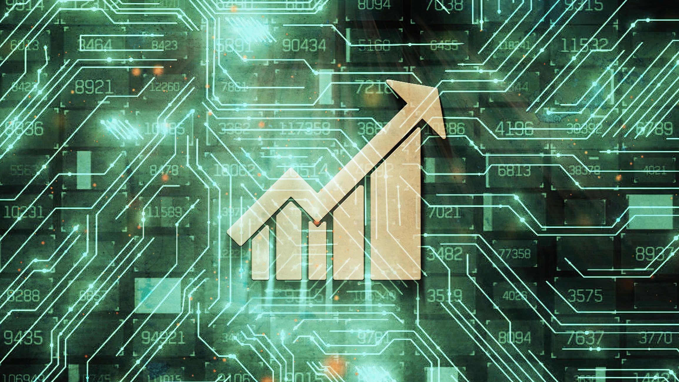 Financial chart representing disciplined underwriting and performance tracking